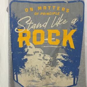 Nine Line Apparel Tank Top Mount Rushmore‎ Stand Like Rock Gray Size M